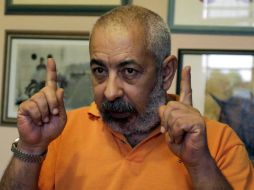 El escritor de 57 años de edad es conocido por sus libros de género policiaco con el personaje ''Mario Conde''. ARCHIVO /