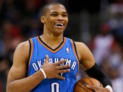 Russell Westbrook registró  26 tantos y seis asistencias. REUTERS /