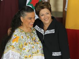 Ambas funcionarias subrayaron la importancia de las relaciones México-Brasil para consolidar una América Latina fuerte. NTX /