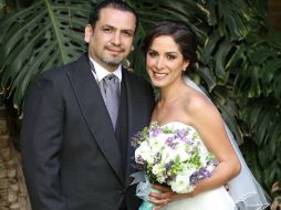 LOS NOVIOS. Chavira Landino y Alejandra García Gutiérrez.  /