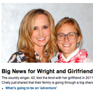 Chely Wright anuncia que sus gemelos nacerán en julio