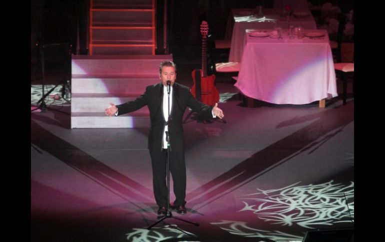 Ricardo Montaner durante el concierto. NTX /