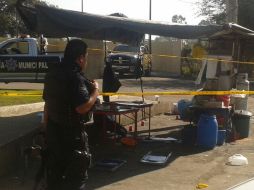 En el lugar de los hechos perdió la vida Francisco Chacón al igual que uno de los agresores.  /