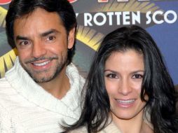 Eugenio Derbez y Alessandra Rosaldo están integrando una familia estable. ARCHIVO /