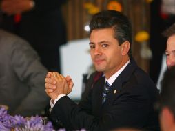 Peña Nieto se manifestó por una mayor integración de América Latina. AFP /
