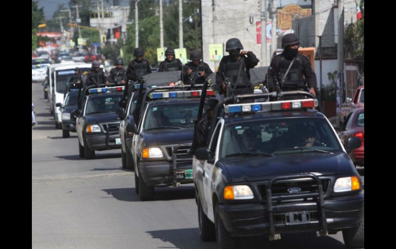 El traslado está vinculado con la estrategia que se desarrolla en materia de seguridad en todo el estado. ARCHIVO /