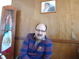 El secretario general de la sección 16 del Sindicato Nacional de Trabajadores de la Educación (SNTE), Flavio Humberto Bernal Quezada.  /