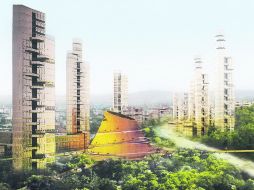 DE CONCURSO. Los arquitectos decidieron publicar las improbables propuestas como manera de inspirar cambios. ESPECIAL /
