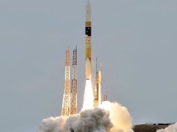 Despegue del cohete lanzadera H-2A. AP /