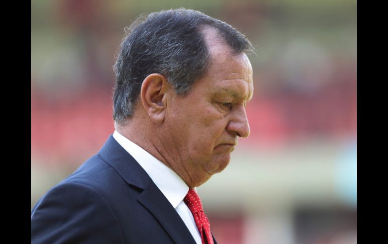 Enrique Meza buscará hacer reaccionar a su equipo para la próxima jornada. EFE /