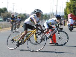 La jornada en el estatal de ciclismo fue muy emocionante.  /