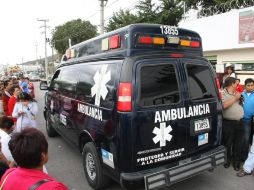 El preso murió cuando era trasladado a bordo de una ambulancia a un hospital. ARCHIVO /
