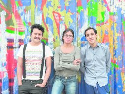 Francisco Barreiro, Luisa Pardo y Gabino Rodríguez, los dos últimos son los fundadores de la compañía teatral. Cortesía KFDA  /
