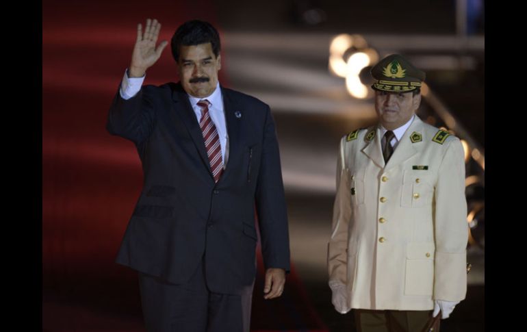 El vicepresidente venezolano, Nicolás Maduro, acude a la Celac. AFP /