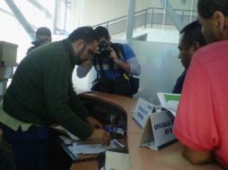 Hasta las 11:00 horas, once gendarmes de Guadalajara y Zapopan, mayoritariamente, presentaron sus querellas.  /