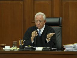 Aspecto de una sesión pública de la SCJN. ARCHIVO /