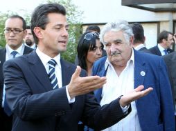 Recorren las instalaciones del Plan Ceibal. EFE /