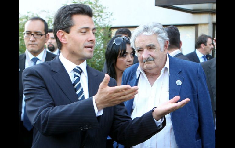 Recorren las instalaciones del Plan Ceibal. EFE /