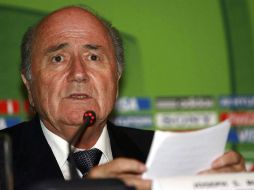 El Presidente de la FIFA aseguró que el futbol aporta esperanza y ayuda a pasar los días oscuros. MEXSPORT /