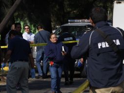 El cuerpo del hombre quedó en la avenida Américas, entre las calles Romanos y Esparta.  /