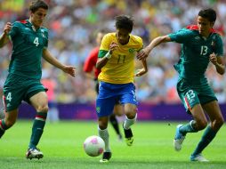 Agradeció a ''Mano'' Menezes por hacerlo debutar con la selección brasileña. ARCHIVO /