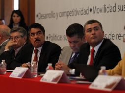 En la imagen, el presidente municipal de Guadalajara, Ramiro Hernández,durante el foro ''Guadalajara; hacia una ciudad sustentable'' EL INFORMADOR /