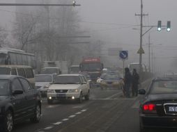 La contaminación en Beijing alcanza por segunda vez en dos semanas un nivel crítico. EFE /