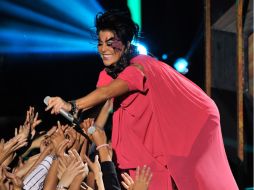 En este nuevo disco, Alejandra recopiló los éxitos de su carrera. ARCHIVO /