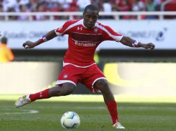 El ''Matador'' Tejada anotó seis veces en el Apertura 2012 pero en el Clausura 2013 no ha podido marcar. MEXSPORT /