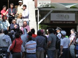 Hasta el jueves pasado, en la CEDHJ se acumulaban 114 demandas presentadas por polícas, referentes a los exámenes de confianza. ARCHIVO /