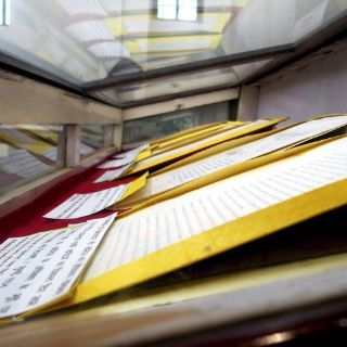 India expone colección de correspondencia de Gandhi