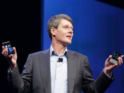 El anuncio fue realizado por el presidente ejecutivo de la compañía, Thorsten Heins. AP /