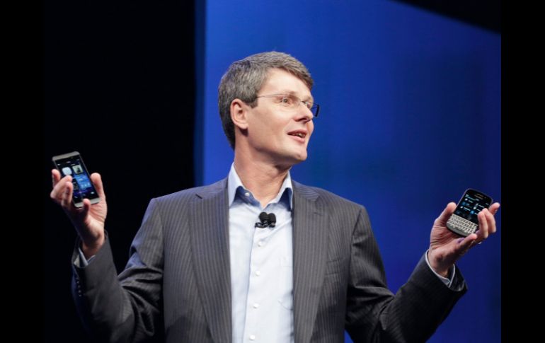 El anuncio fue realizado por el presidente ejecutivo de la compañía, Thorsten Heins. AP /