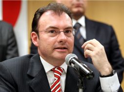 El secretario de Hacienda, Luis Videgaray, anunció que en febrero presentará una iniciativa para poner en orden las deudas. ARCHIVO /