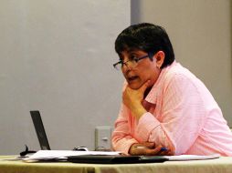 La primera sesión fue impartida por Argelia Castillo, vicepresidenta de la Asociación Internacional de Críticos de Arte.  /