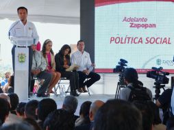 Héctor Robles destacó que en su administración no hay otra prioridad por encima del apoyo a las familias en condiciones desfavorables. ESPECIAL /