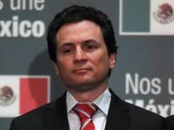 Emilio Lozoya hizo sus declaraciones durante una visita a los astilleros de la firma singapuresa Keppel FELS. ARCHIVO /