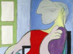 ''Femme assise près d'une fenêtre'' de Picasso, se espera que se venda entre 505 y 707 millones de pesos mexicanos. EFE /