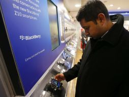 BlackBerry cae -5.81% en el Nasdaq. REUTERS /