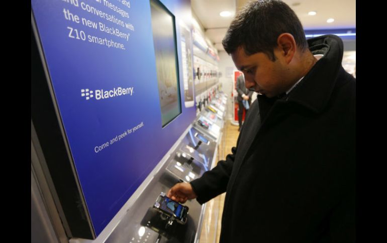 BlackBerry cae -5.81% en el Nasdaq. REUTERS /