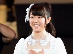 La cantante japonesa antes de raparse. AFP /