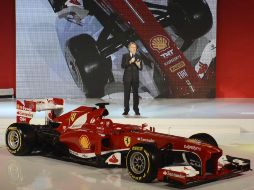 Montezemolo señala que ha ''sentido una atmósfera especial'' durante la presentación. AP /
