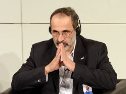 Imagen de Moaz Al-Khatib, jefe de la oposición siria, durante la conferencia de Seguridad de Munich. AFP /