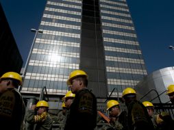 Los empleados del edificio B2, donde ocurrió el incidente, serán reubicados en otras áreas. ARCHIVO /