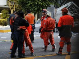 La Brigada de Rescate Topos Tlatelolco reporta que no hay noticias de vida en el lugar. ARCHIVO /