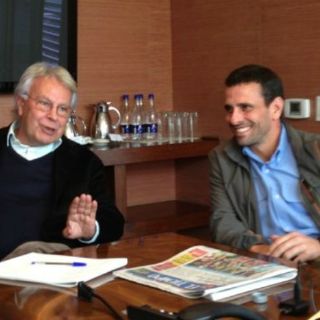 Henrique Capriles se reúne con Felipe González