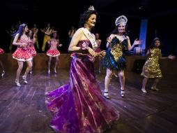 Una vez más, la cultura de Colombia y el carnaval, patrimonio de la humanidad, presentes en Madrid. EFE /
