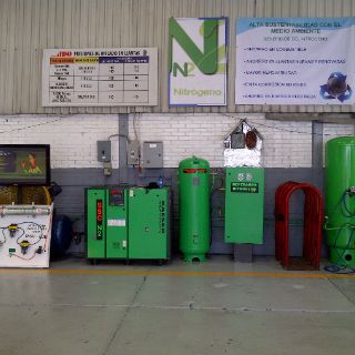 Generan su propio nitrógeno para inflar neumáticos