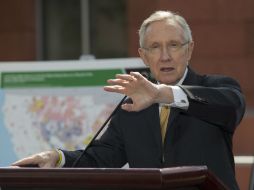 Harry Reid preocupado porque los republicanos alejan a electores latinos. ARCHIVO /