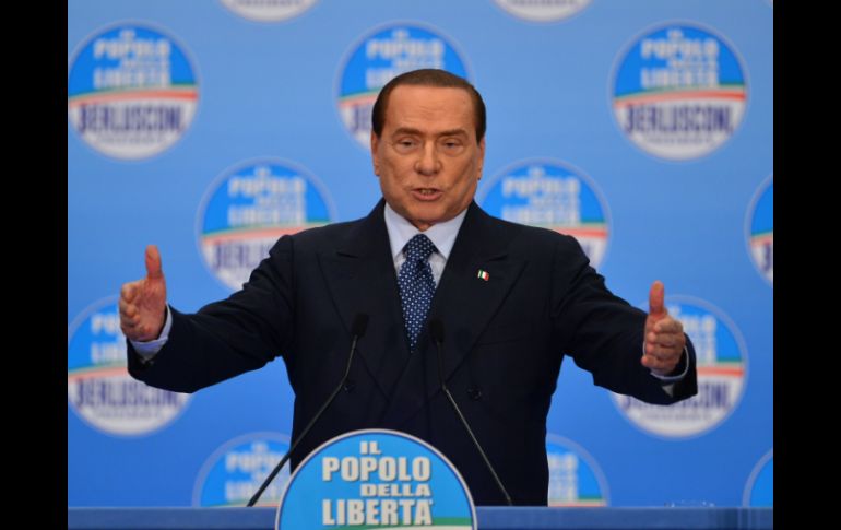 La propuesta de Berlusconi inflamó la campaña electoral, aunque para los expertos se trata de una promesa de último minuto. AFP /